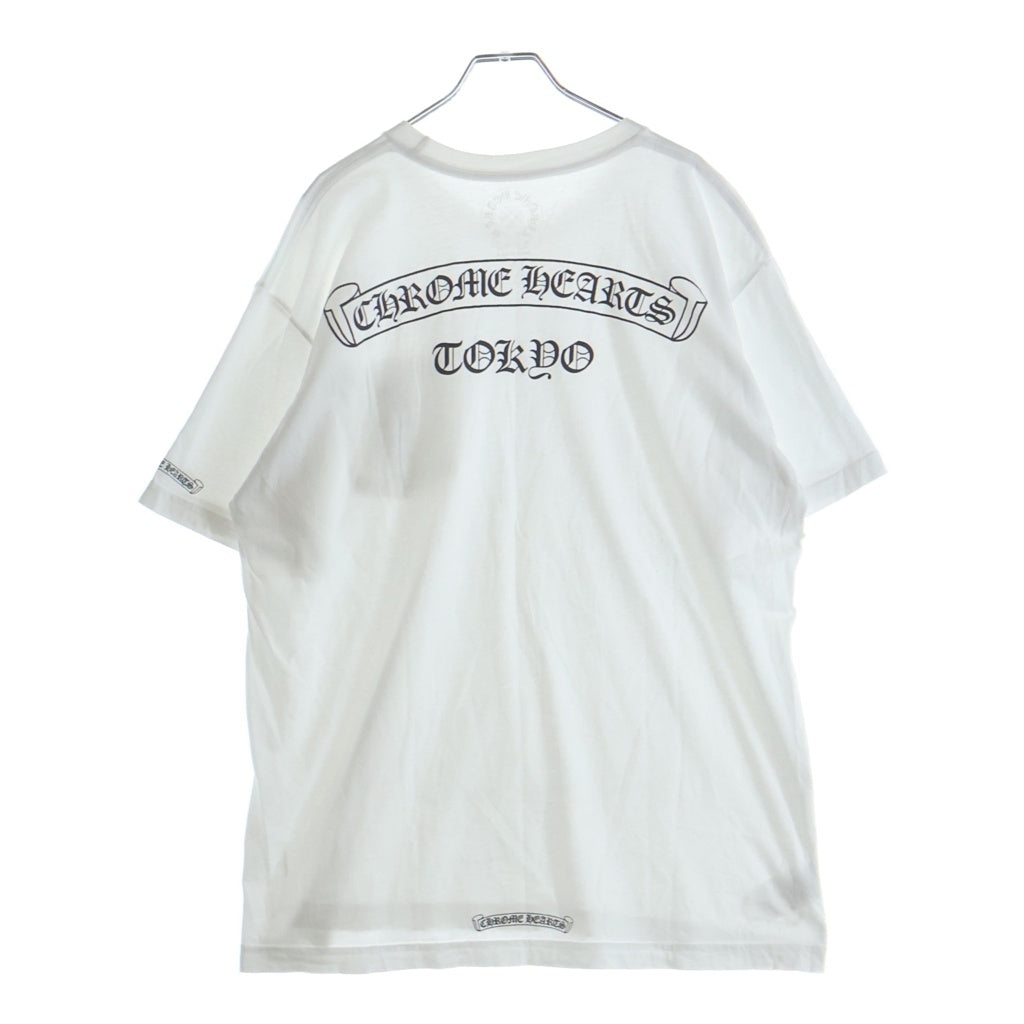 CHROME HEARTS(クロムハーツ) CH S/S 東京限定 バックスクロールラベルプリント 半袖Tシャツカットソー