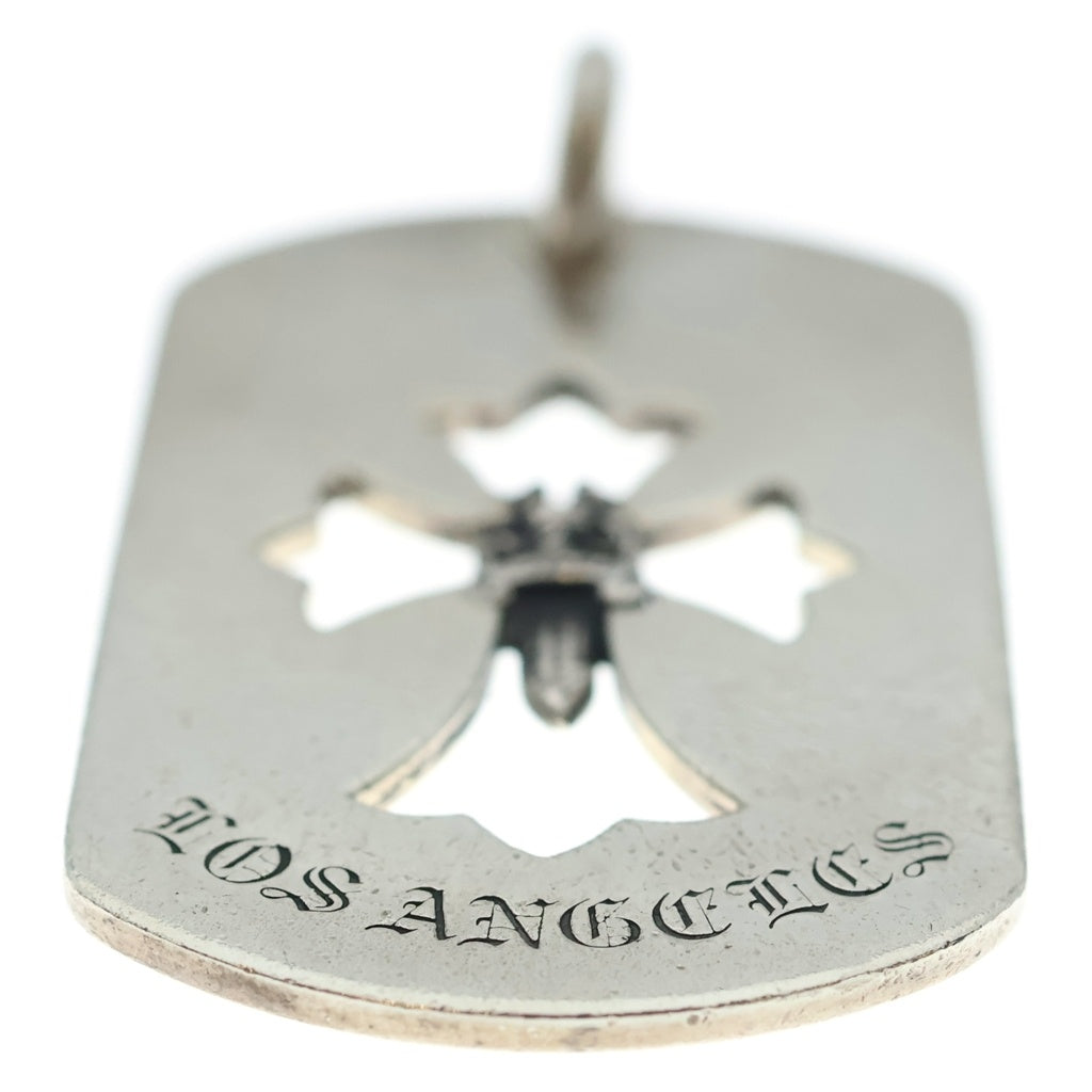 CHROME HEARTS(クロムハーツ) D TAG LRG LTD ラージドッグタグ LA限定ラージドッグタグネックレストップ