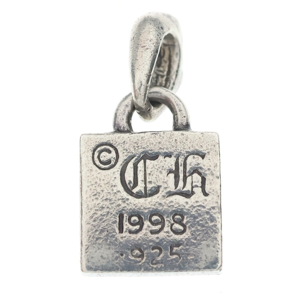 CHROME HEARTS(クロムハーツ) FRAMED CH PLUS 1DIA フレームドCHプラス 1ダイヤ ペンダントトップ ゴールド BCA047