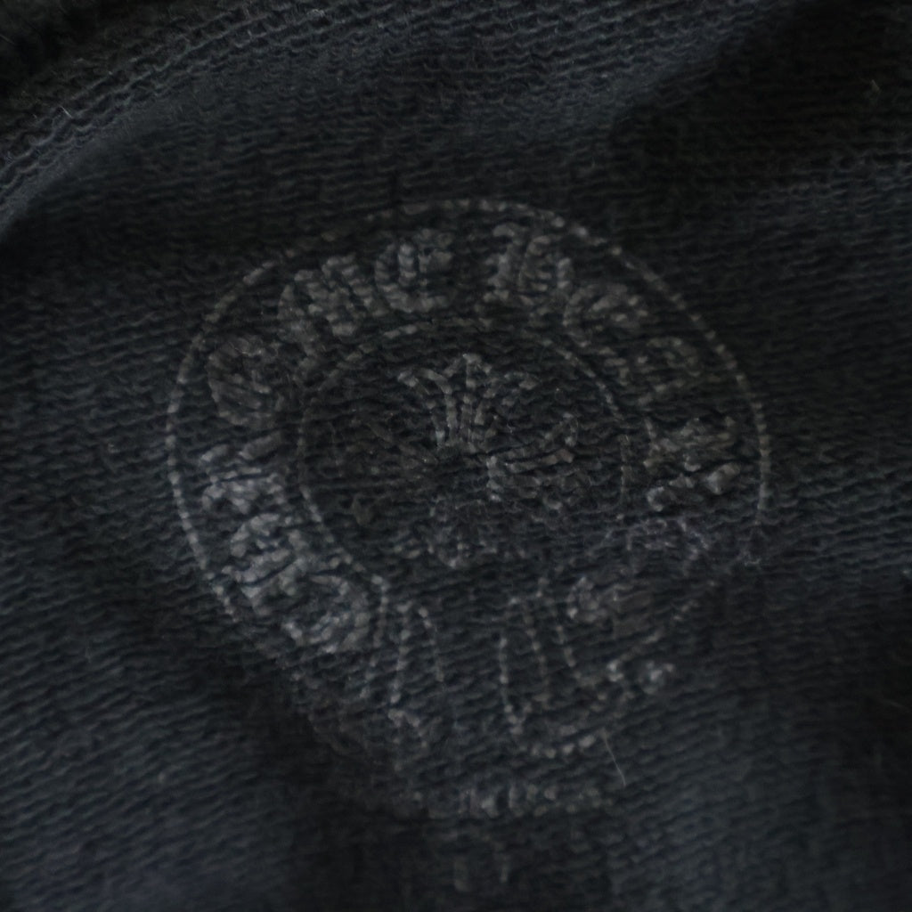 CHROME HEARTS(クロムハーツ) SWTSHRT PLVR CHプラス総柄 バックCHプラスプリント プルオーバーパーカー ブラック
