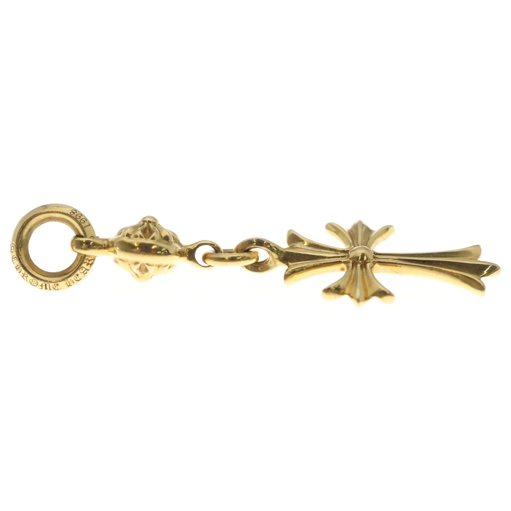 CHROME HEARTS(クロムハーツ) 22K 1B TNY CH CRS 1ボール タイニー CHクロス チャーム ペンダントトップ ゴールド