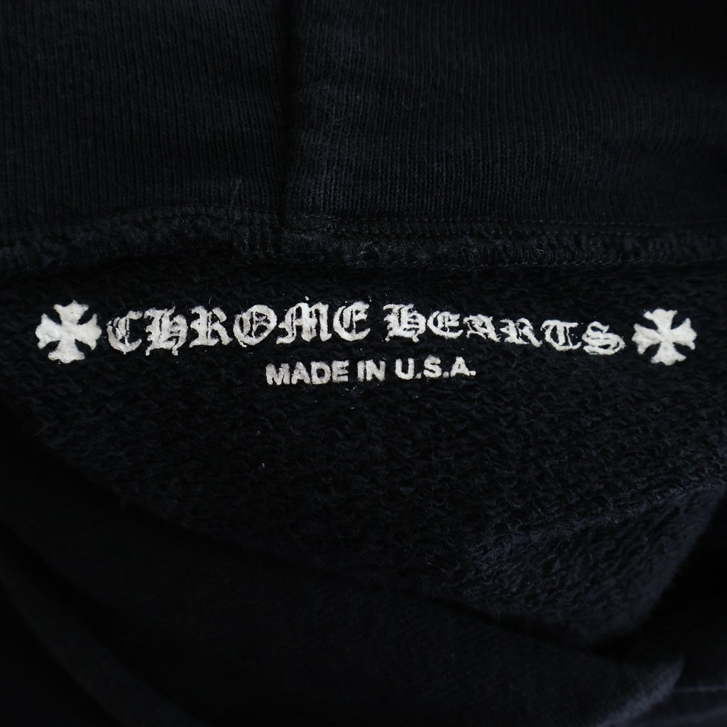 CHROME HEARTS(クロムハーツ) × MATTY BOY Floral Cross USA Arch Logo Pullover Hoodie 袖フローラル アーチロゴプルオーバーパーカー レディース