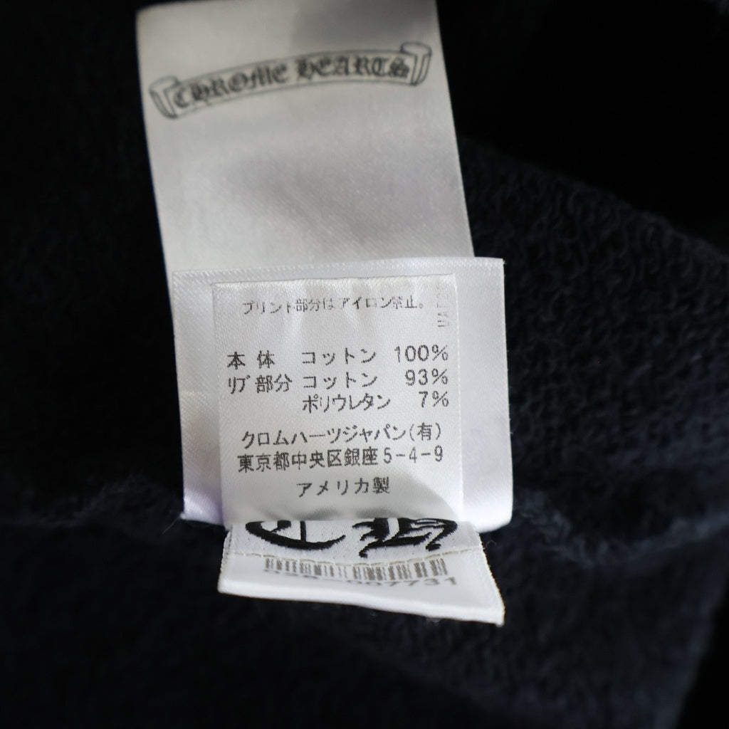 CHROME HEARTS(クロムハーツ) × MATTY BOY Floral Cross USA Arch Logo Pullover Hoodie 袖フローラル アーチロゴプルオーバーパーカー レディース