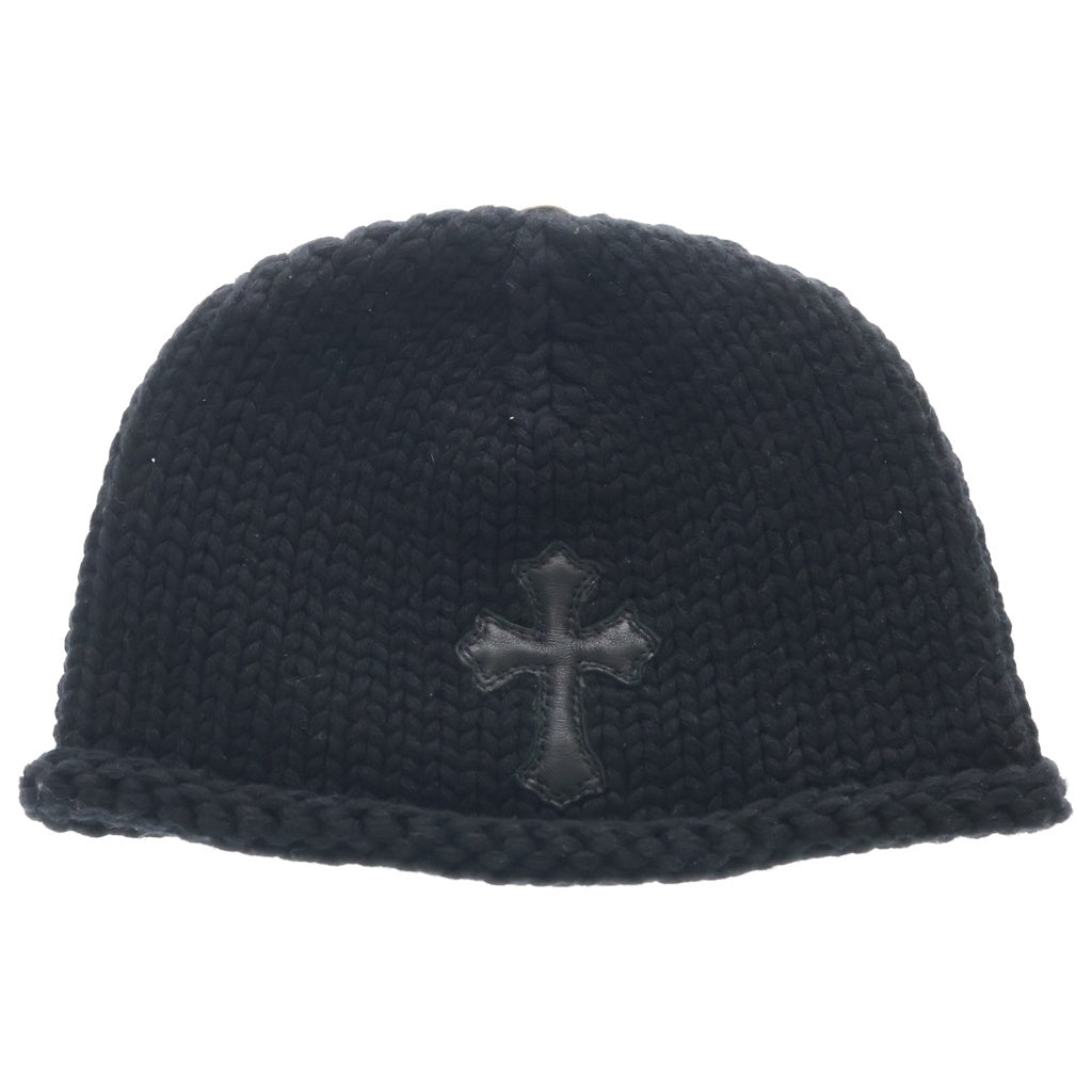 CHROME HEARTS(クロムハーツ) BEANIE CASH クロスパッチ付きカシミアビーニー キッズ