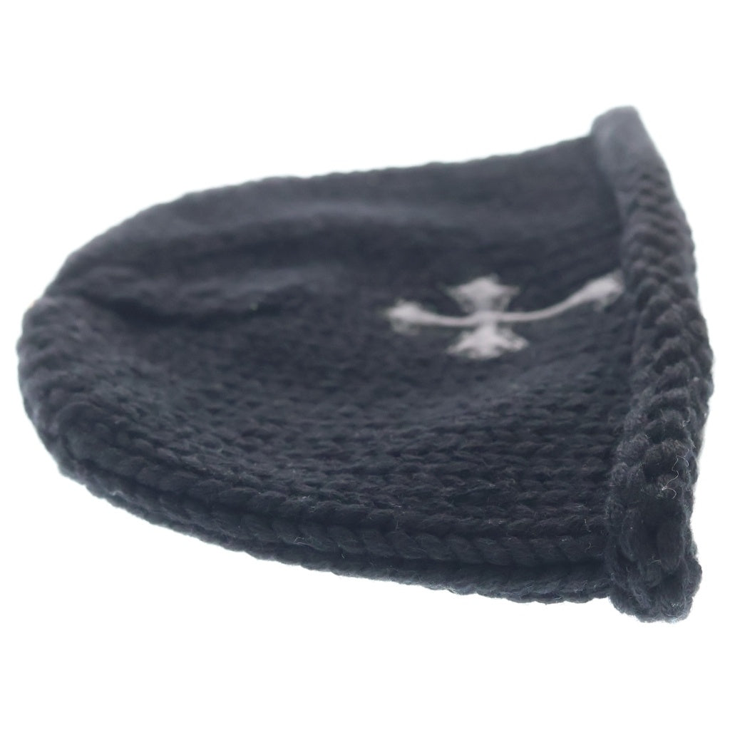 CHROME HEARTS(クロムハーツ) BEANIE CASH クロスパッチ付きカシミアビーニー キッズ