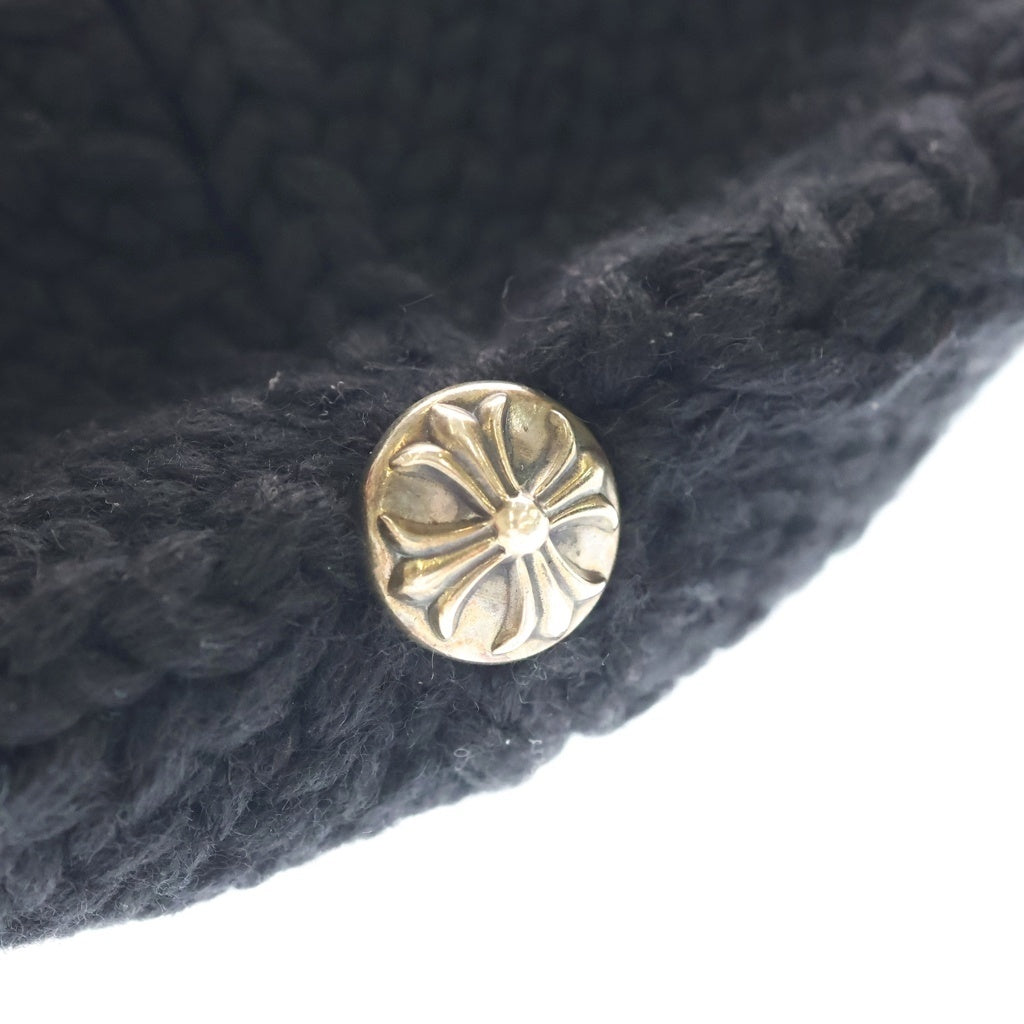 CHROME HEARTS(クロムハーツ) BEANIE CASH クロスパッチ付きカシミアビーニー キッズ