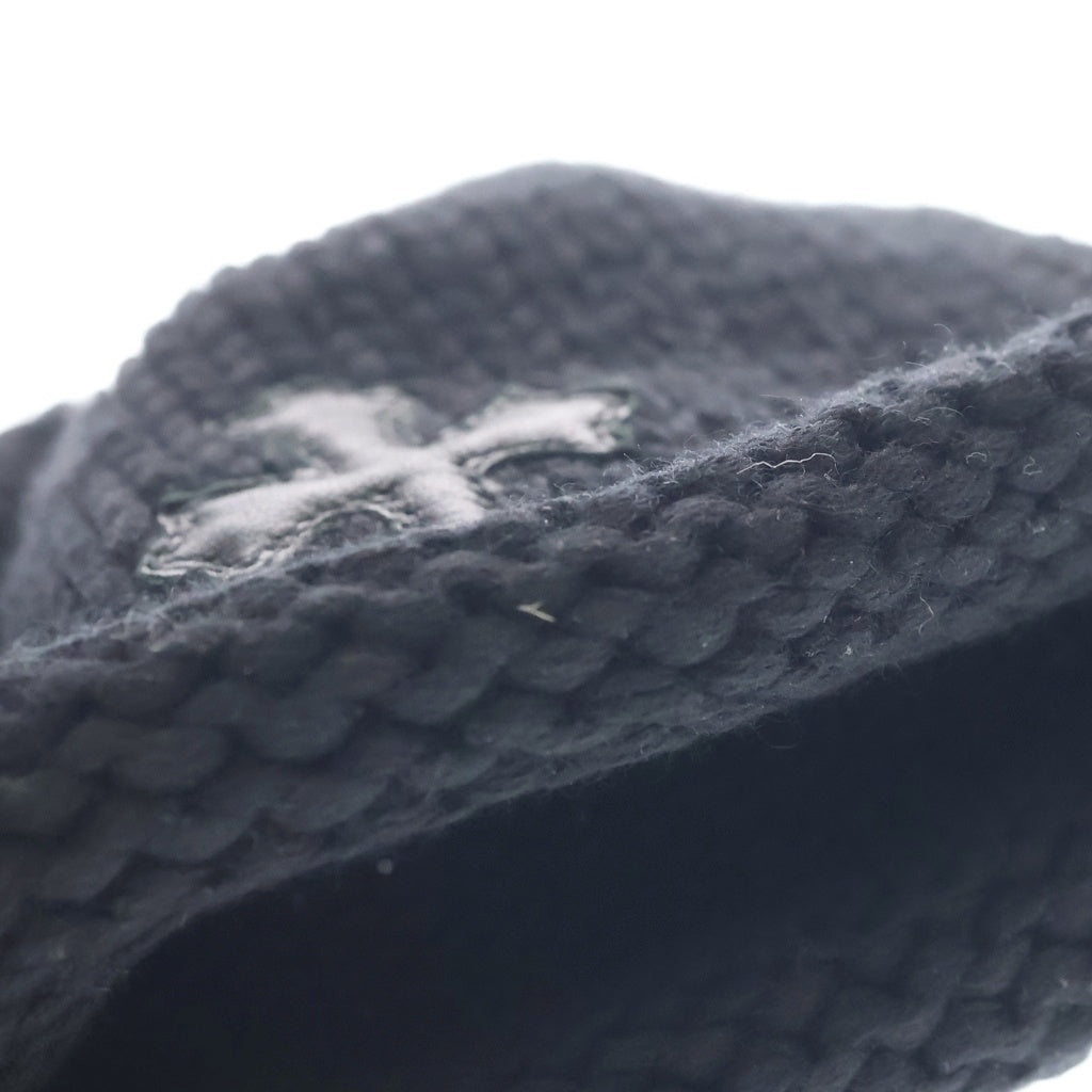 CHROME HEARTS(クロムハーツ) BEANIE CASH クロスパッチ付きカシミアビーニー キッズ