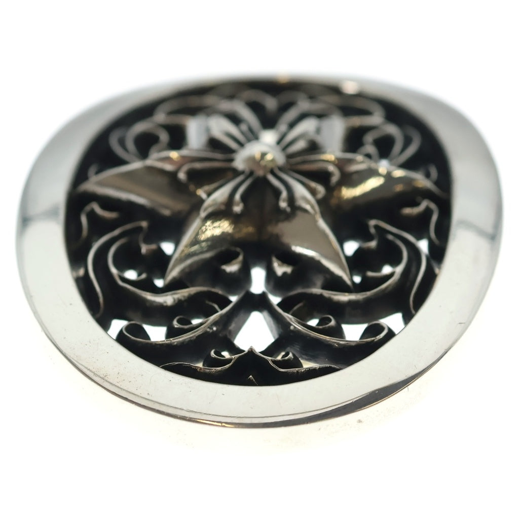 CHROME HEARTS(クロムハーツ) BUCKL OVAL STAR1.5 1.5クラシックオーバルスター シルバーバックル