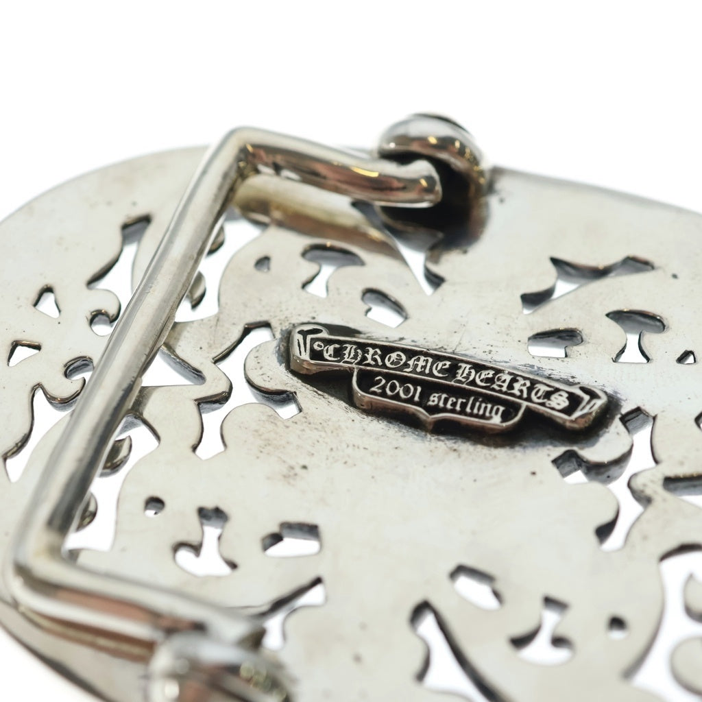 CHROME HEARTS(クロムハーツ) BUCKL OVAL STAR1.5 1.5クラシックオーバルスター シルバーバックル