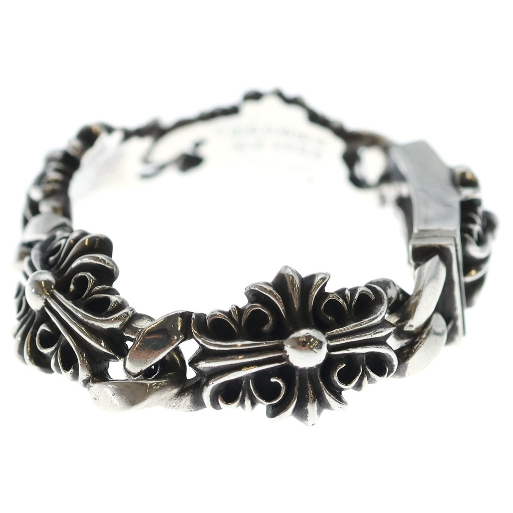 CHROME HEARTS(クロムハーツ) KEEPER LINK キーパーリンク シルバーブレスレット 4LINK BCA400