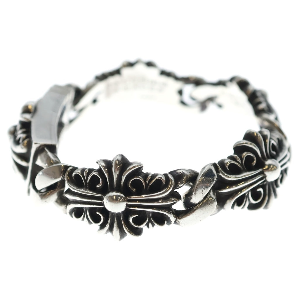 CHROME HEARTS(クロムハーツ) KEEPER LINK キーパーリンク シルバーブレスレット 4LINK BCA400