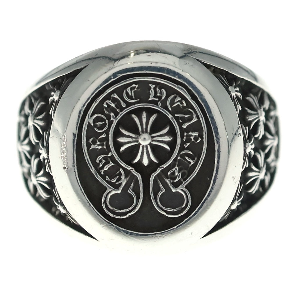 CHROME HEARTS(クロムハーツ) CLASS CH HORSESHOE RING クラスCHホースシュー スター リング シルバー