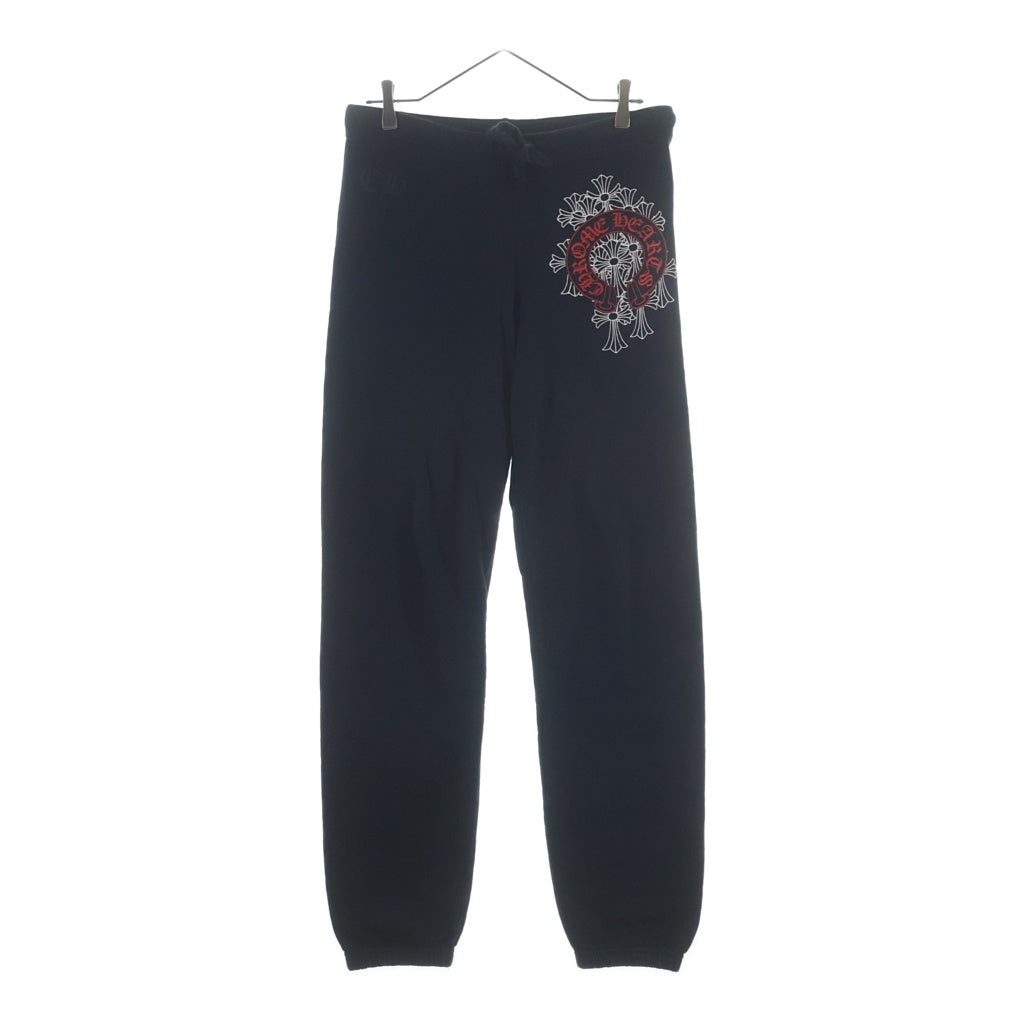 CHROME HEARTS(クロムハーツ) SWEAT PANTS セメタリークロス ホースシュープリント スウェットパンツ