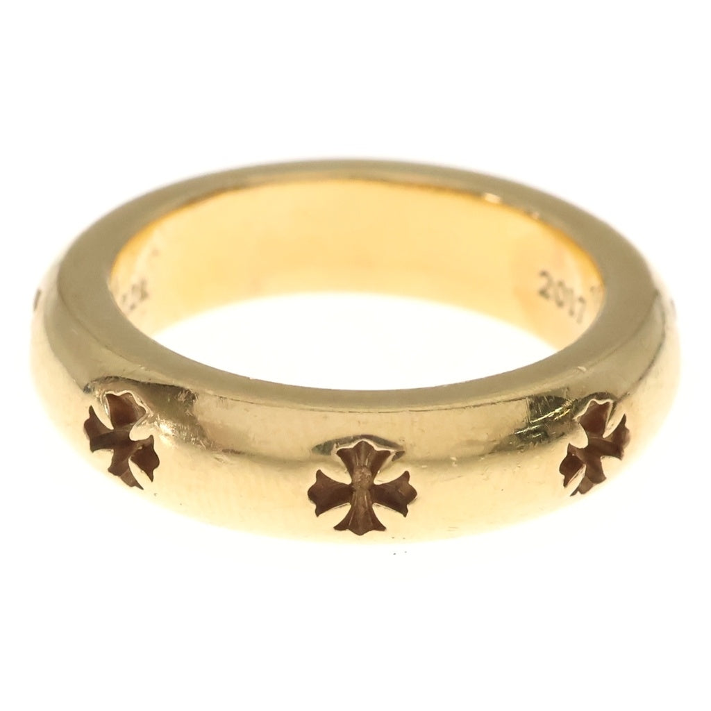 CHROME HEARTS(クロムハーツ) 22K NEGATIVE CH PLUS 22K ネガティブCHプラス ゴールドリング