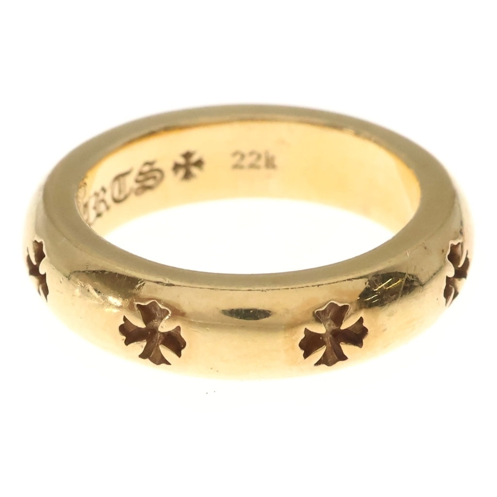 CHROME HEARTS(クロムハーツ) 22K NEGATIVE CH PLUS 22K ネガティブCHプラス ゴールドリング
