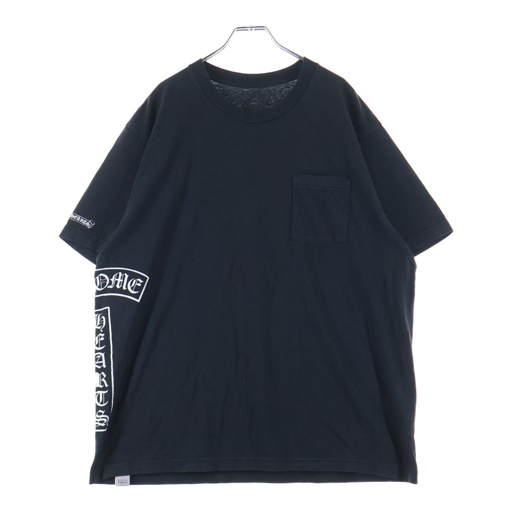 CHROME HEARTS(クロムハーツ) SOAP N WATER ヴィンテージ加工TバーロゴプリントTシャツ