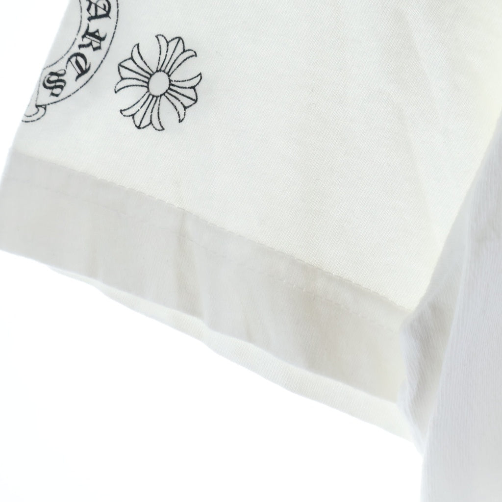 CHROME HEARTS(クロムハーツ) Multi Color Horseshoe S/S T-shirt マルチカラー ホースシュー クルーネック半袖Tシャツカットソー ホワイト