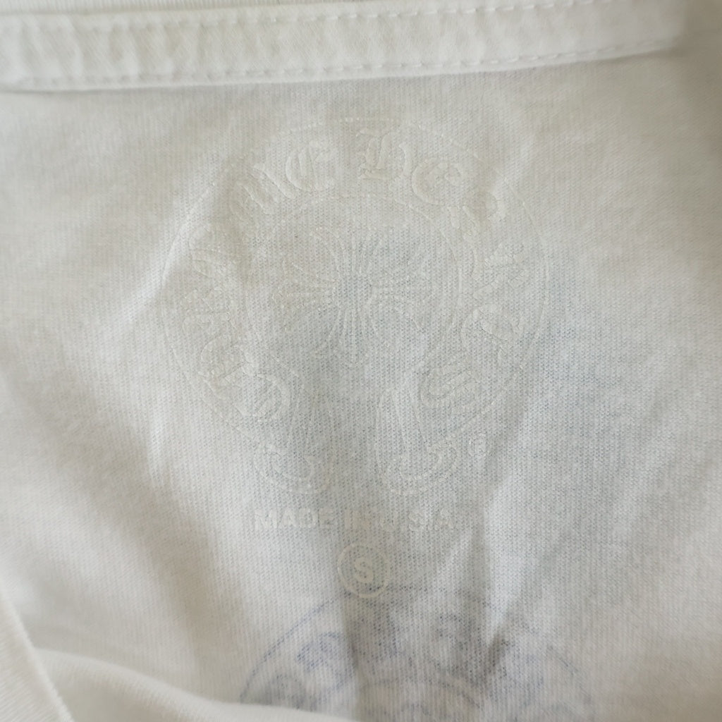 CHROME HEARTS(クロムハーツ) Multi Color Horseshoe S/S T-shirt マルチカラー ホースシュー クルーネック半袖Tシャツカットソー ホワイト