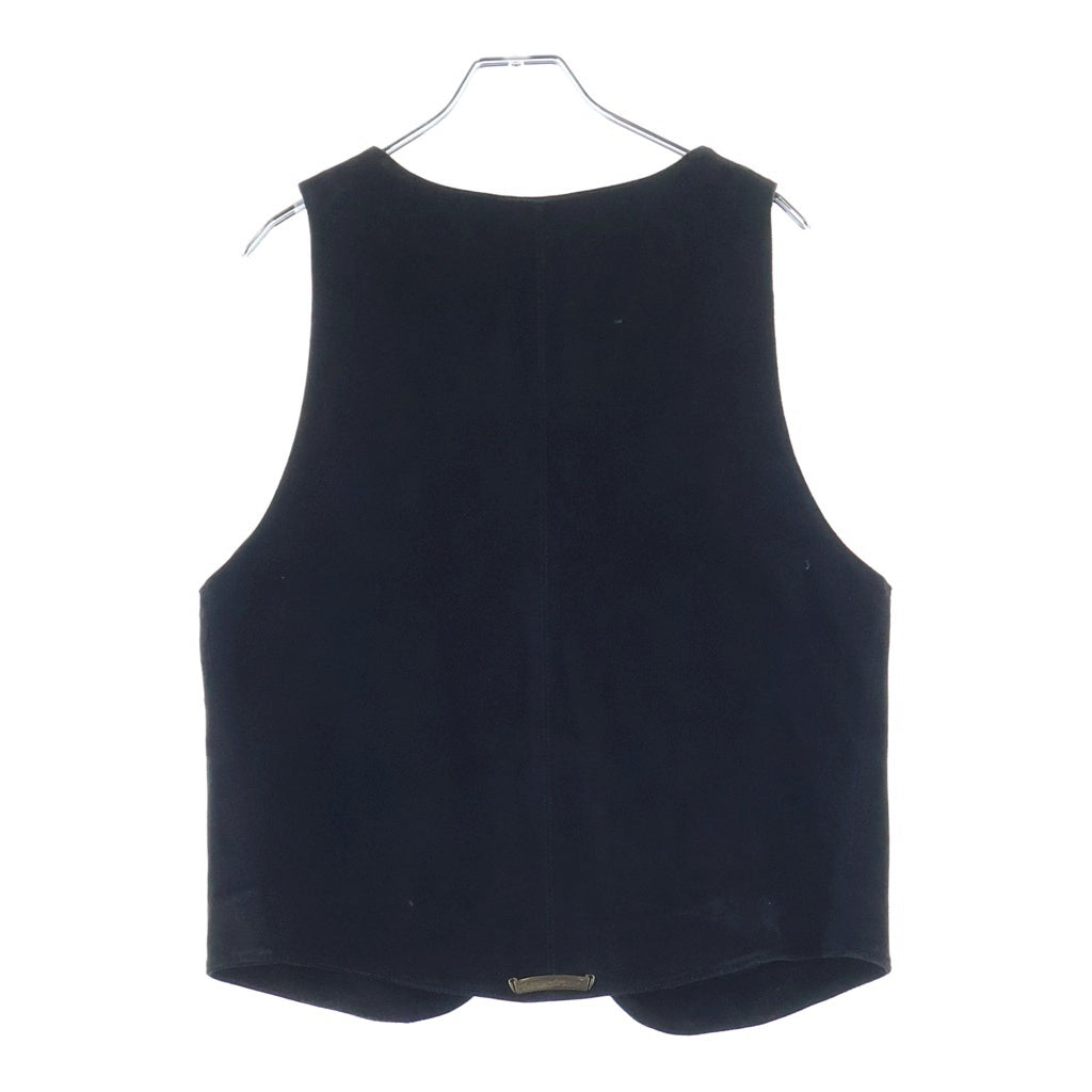 CHROME HEARTS(クロムハーツ) CLASSIC 2B SUD クロスボタンレザーベスト