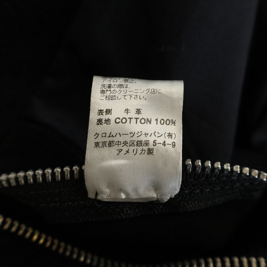 CHROME HEARTS(クロムハーツ) CLASSIC 2B SUD クロスボタンレザーベスト