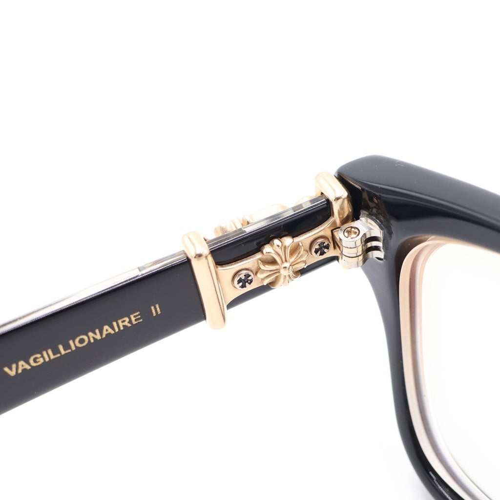CHROME HEARTS(クロムハーツ) VAGILLIONAIRE 2 ダガーテンプル ウェリントンアイウェア 眼鏡