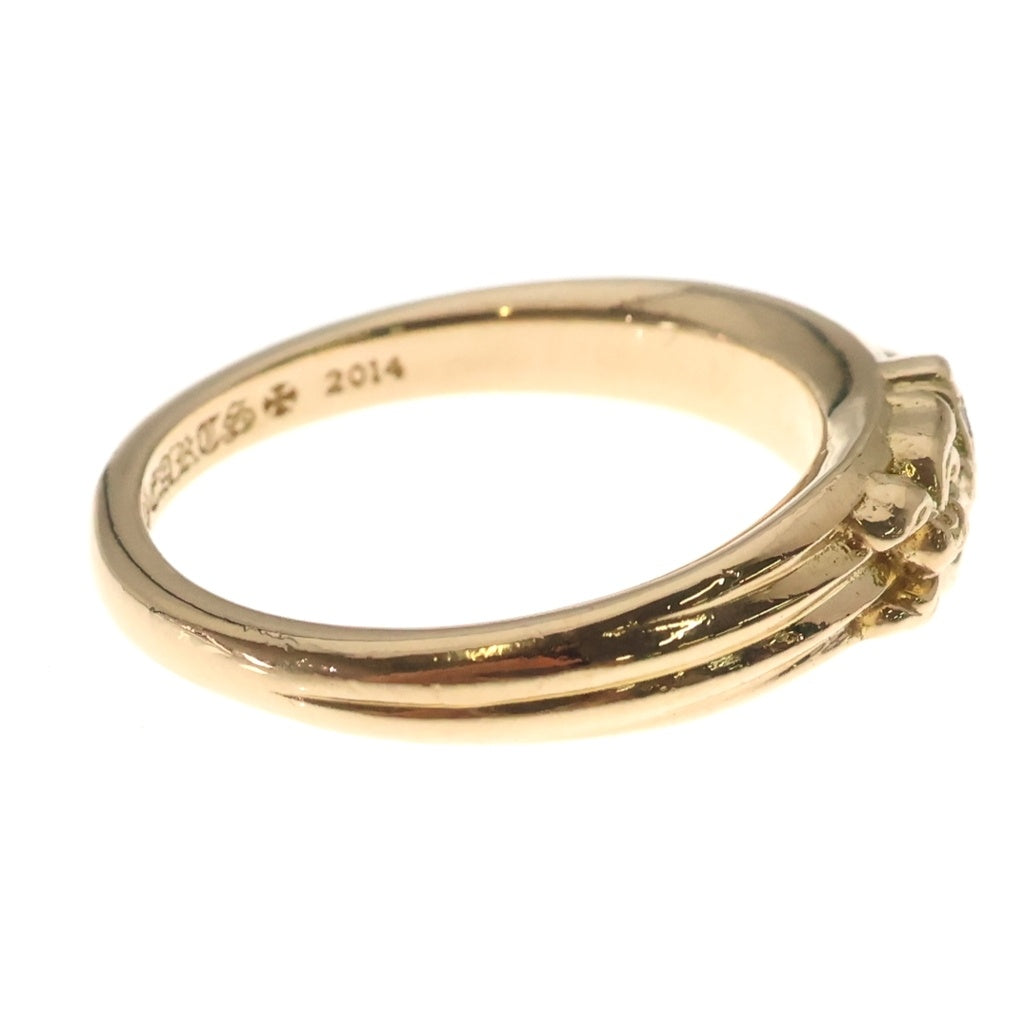 CHROME HEARTS(クロムハーツ) 22K BABY CLSC P D 22Kベイビークラシックダガー PAVEダイヤ ゴールドリング