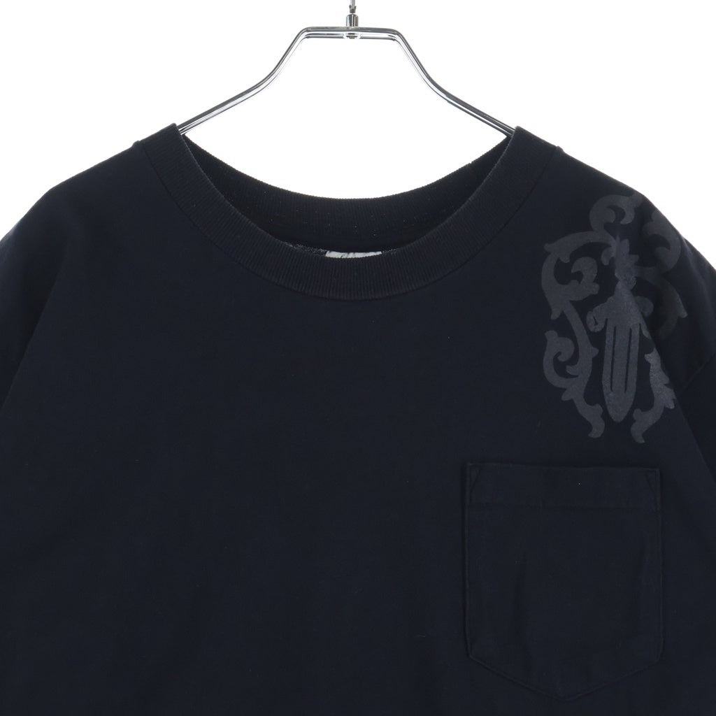 CHROME HEARTS(クロムハーツ) OLD S/S オールド バックセメタリークロスプリント半袖Tシャツ