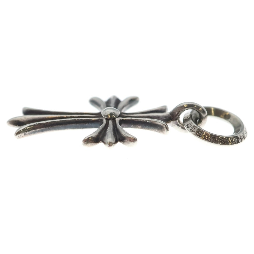 CHROME HEARTS(クロムハーツ) TINY CH CROSS タイニーCHクロス チャーム ネックレストップ シルバー BCA382 -