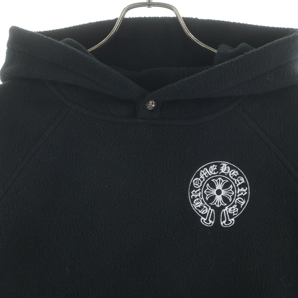 CHROME HEARTS(クロムハーツ) YNT U DETENT HDPL FLC クロスボールボタンプルオーバーフリースパーカー
