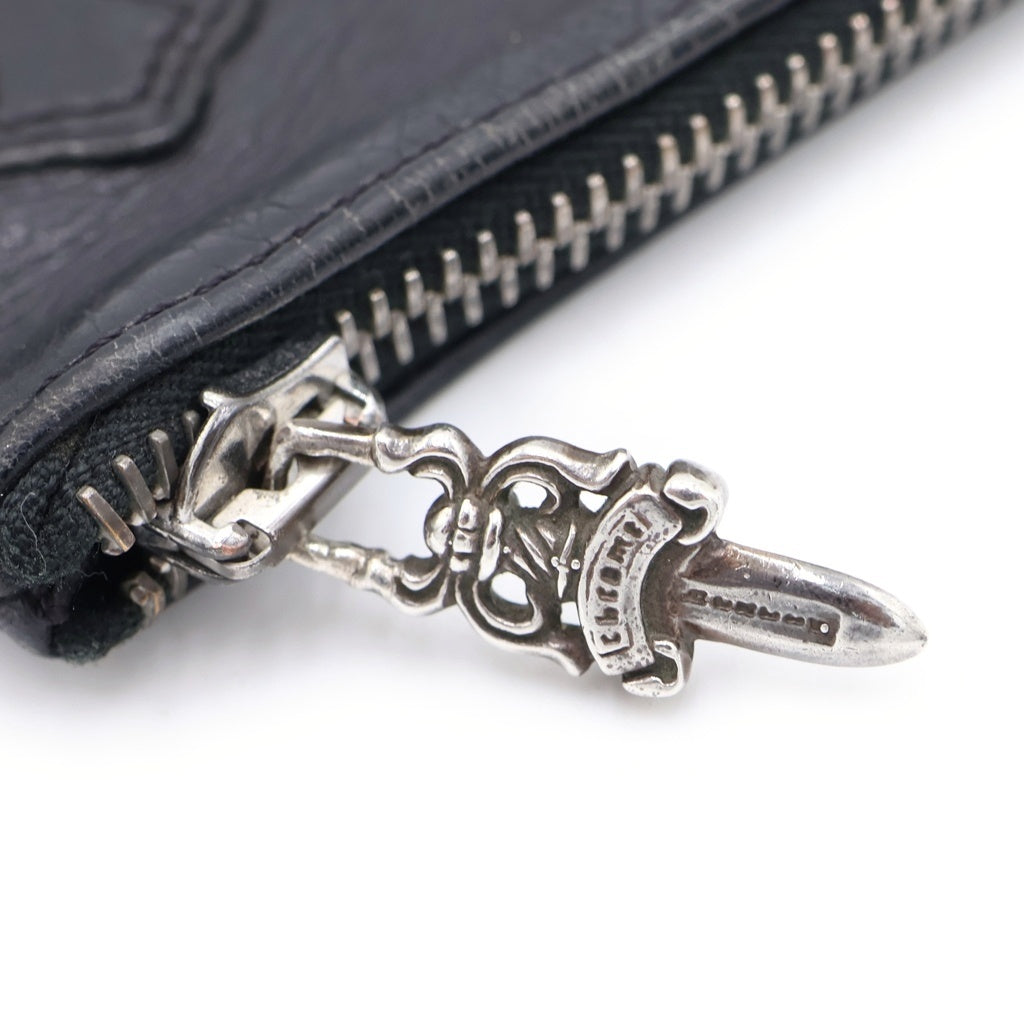 CHROME HEARTS(クロムハーツ) ZPR CHNG PURSE チェンジパース クロスパッチダガージップコインケース -