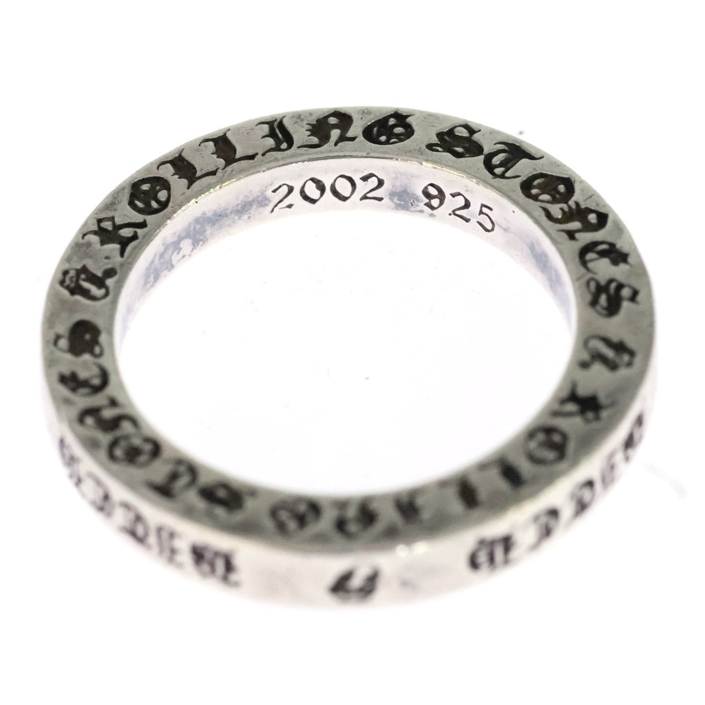 CHROME HEARTS(クロムハーツ) 3mm SPACER LT 3mmスペーサーリップアンドタン シルバーリング -