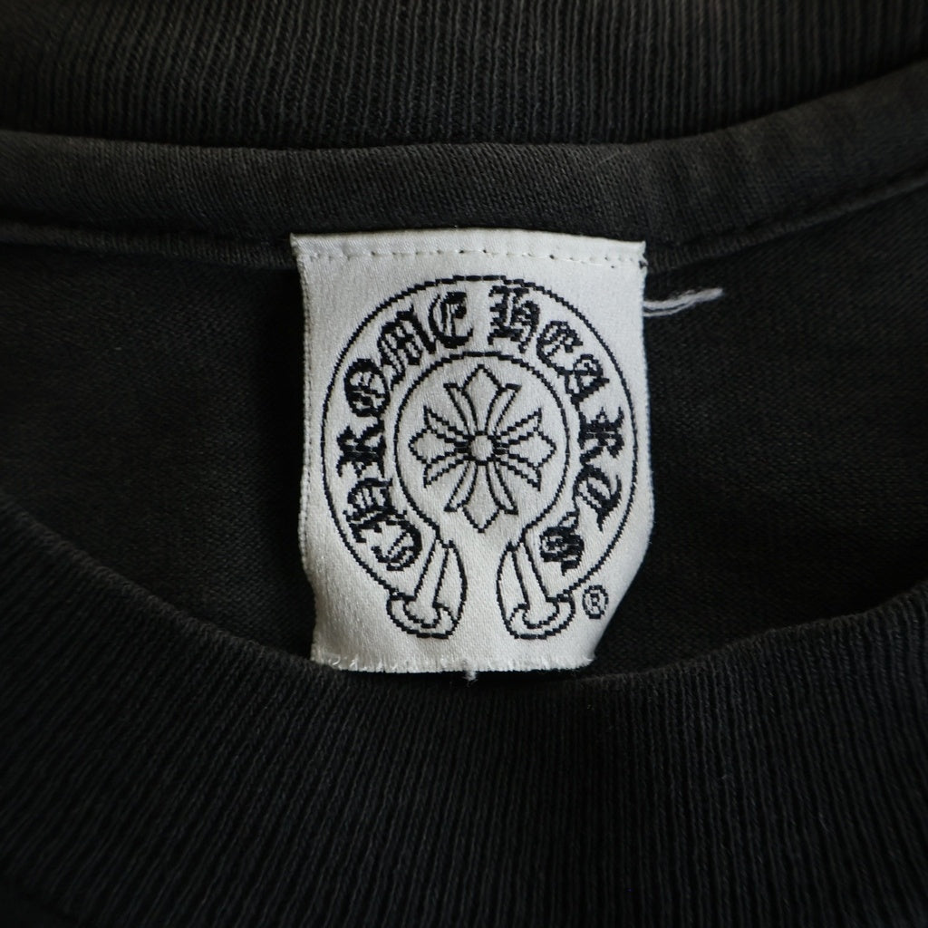 CHROME HEARTS(クロムハーツ) OLD S/S オールド バックスクロールラベルプリント 半袖Tシャツ -