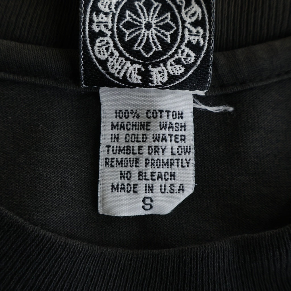 CHROME HEARTS(クロムハーツ) OLD S/S オールド バックスクロールラベルプリント 半袖Tシャツ -