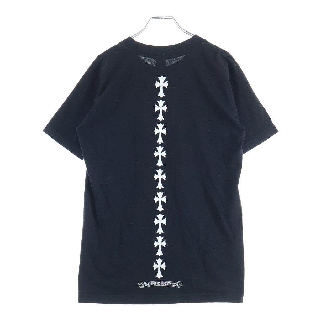 CHROME HEARTS(クロムハーツ) CH S/S バックセメタリークロスプリント 半袖Tシャツ