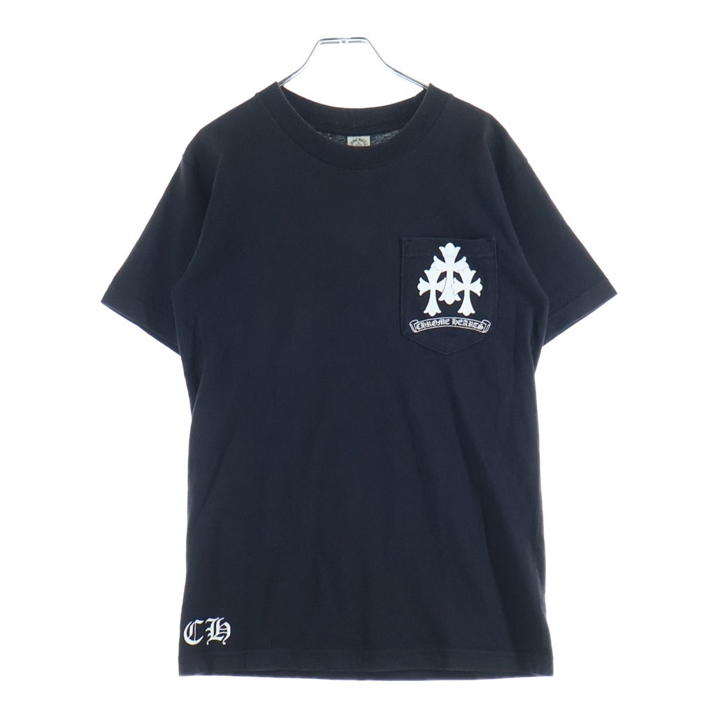 CHROME HEARTS(クロムハーツ) CH S/S バックセメタリークロスプリント 半袖Tシャツ