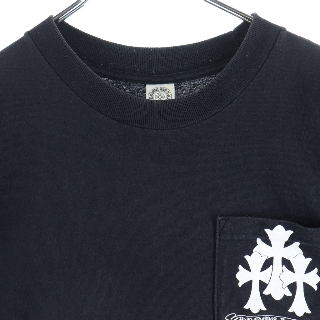 CHROME HEARTS(クロムハーツ) CH S/S バックセメタリークロスプリント 半袖Tシャツ