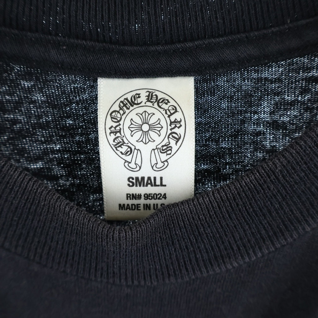CHROME HEARTS(クロムハーツ) CH S/S バックセメタリークロスプリント 半袖Tシャツ