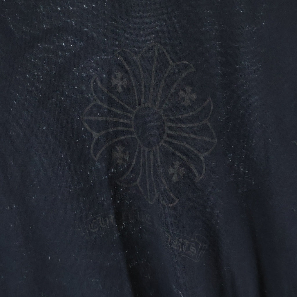 CHROME HEARTS(クロムハーツ) CH S/S バックCHプラスサークルプリント 半袖Tシャツ -