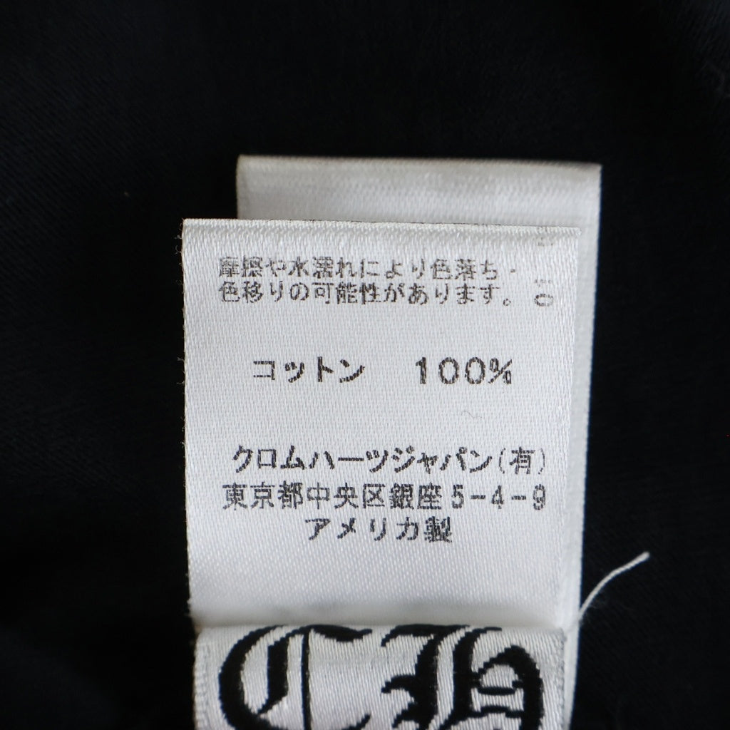CHROME HEARTS(クロムハーツ) CH S/S バックCHプラスサークルプリント 半袖Tシャツ -