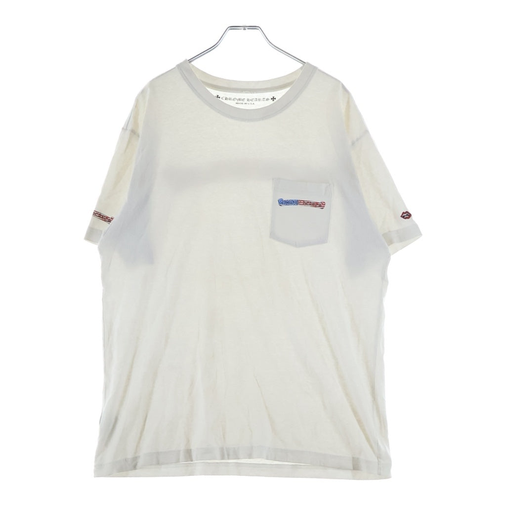 CHROME HEARTS(クロムハーツ) CH S/S アメリカンスクロールラベルプリント 半袖Tシャツ -