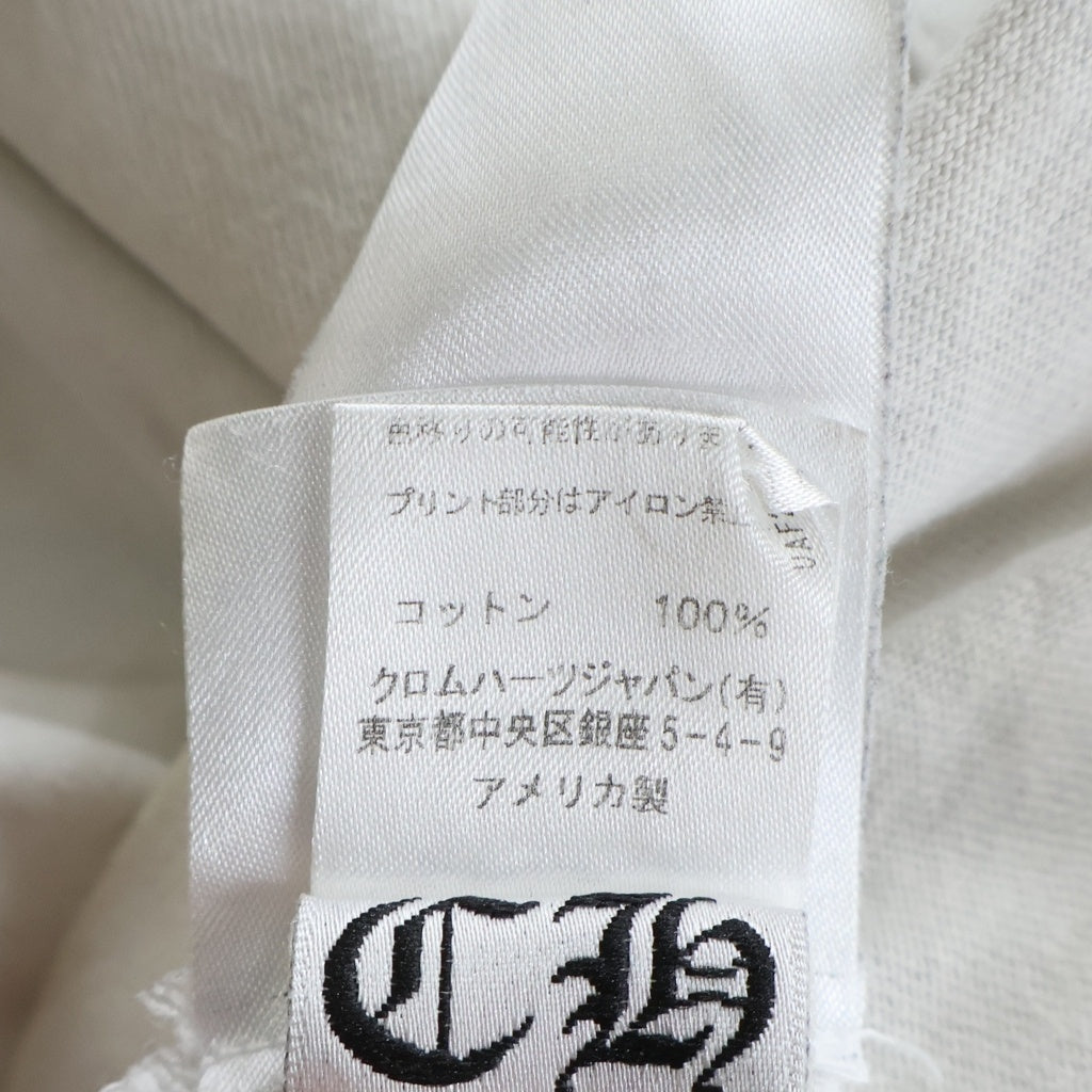 CHROME HEARTS(クロムハーツ) CH S/S アメリカンスクロールラベルプリント 半袖Tシャツ -