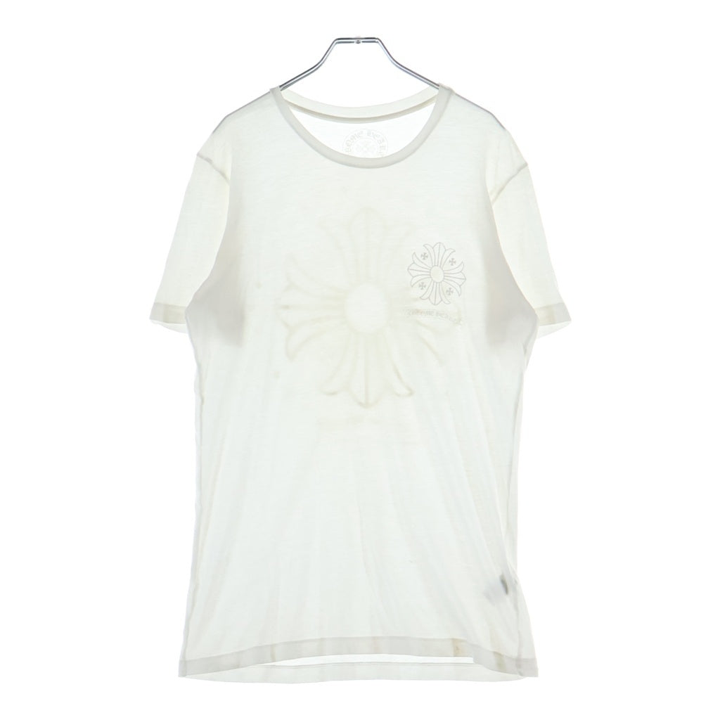 CHROME HEARTS(クロムハーツ) CH S/S バックCHプラスサークルプリント 半袖Tシャツ -