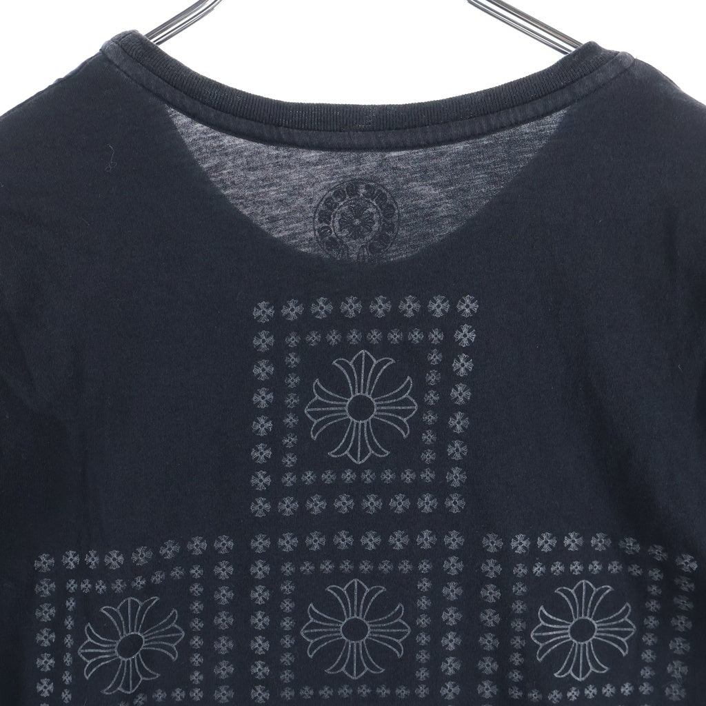 CHROME HEARTS(クロムハーツ) OLD S/S オールド バックフレームドCHクロスプリント 半袖Tシャツ