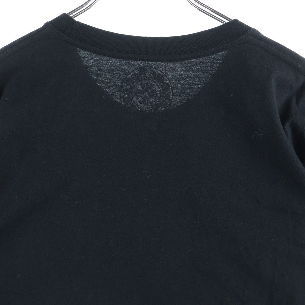 CHROME HEARTS(クロムハーツ) CH S/S NECK LOGO ネックロゴプリント 半袖Tシャツ