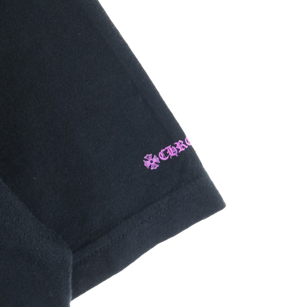 CHROME HEARTS(クロムハーツ) CH S/S NECK LOGO ネックロゴプリント 半袖Tシャツ
