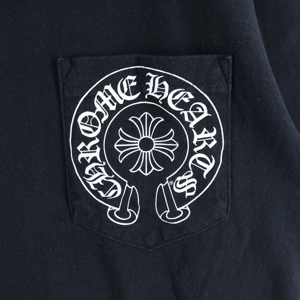 CHROME HEARTS(クロムハーツ) OLD S/S オールド ホースシュースタープリント バックスクロールラベル 半袖Tシャツ