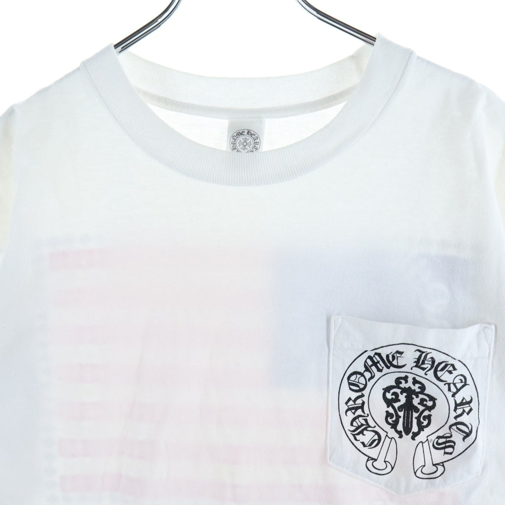 CHROME HEARTS(クロムハーツ) OLD S/S オールド ヴァインダガーアメリカンフラグプリント 半袖Tシャツ
