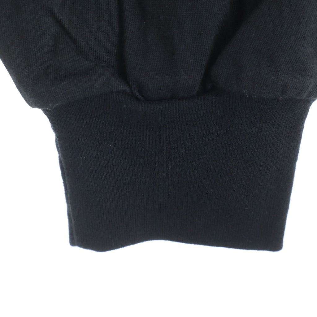 CHROME HEARTS(クロムハーツ) CH L S 1 ネックロゴプリント 長袖Tシャツ カットソー ブラック/ブラウン -