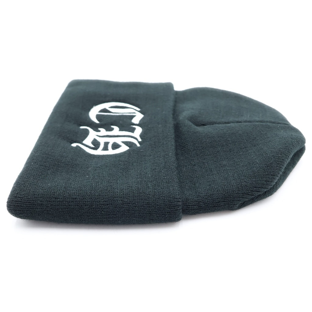 CHROME HEARTS(クロムハーツ) CH Logo Embroidery Acrylic Beanie CHロゴ刺繍ビーニー ニット帽 ブラック -