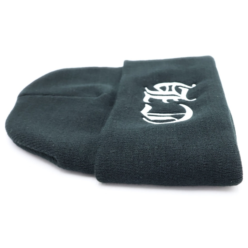 CHROME HEARTS(クロムハーツ) CH Logo Embroidery Acrylic Beanie CHロゴ刺繍ビーニー ニット帽 ブラック -